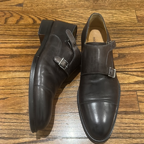 Magnanni monk stap leather shoes - Picture 3 of 4